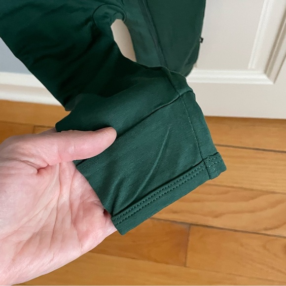 NWT Kyte Baby Bamboo Evergreen Zipper Footless Convertible One Piece Size 6-12M - Picture 3 of 5